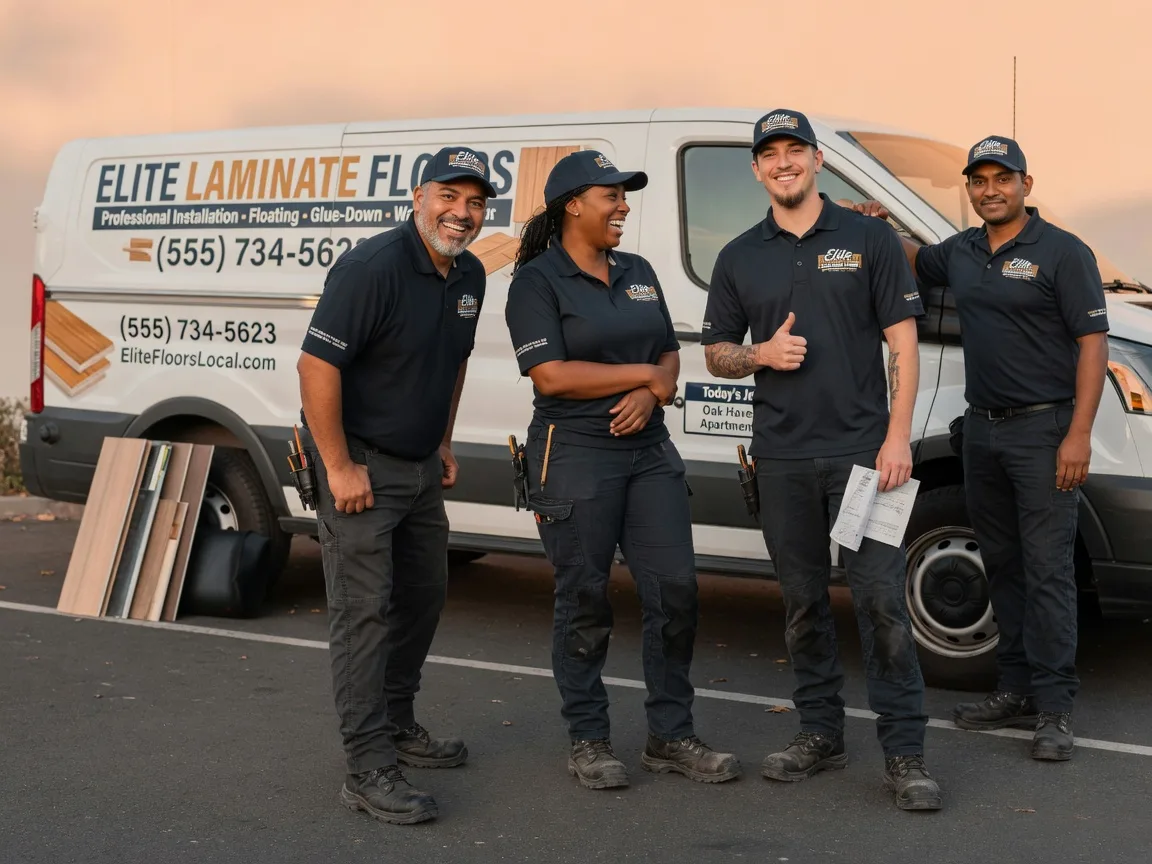 Laminate flooring installation company in Anton, TX